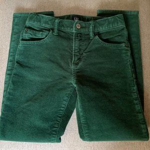 Boy's GAP Corduroy Pants - Forest Green